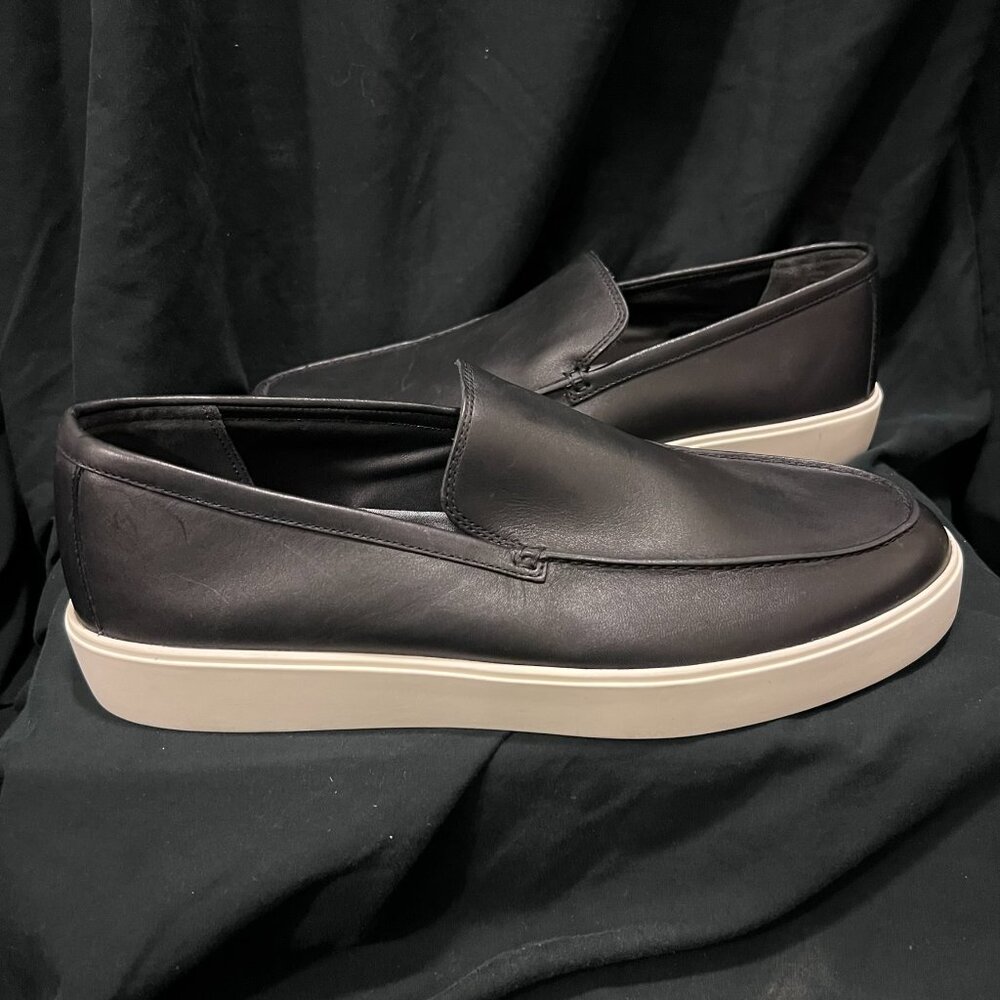 -NWOT- VINCE TARO LOAFER IN BLACK SZ 11 - Picture 5 of 11